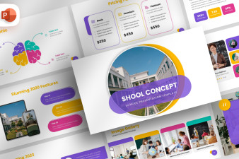 Playful School Concept Presentation Template